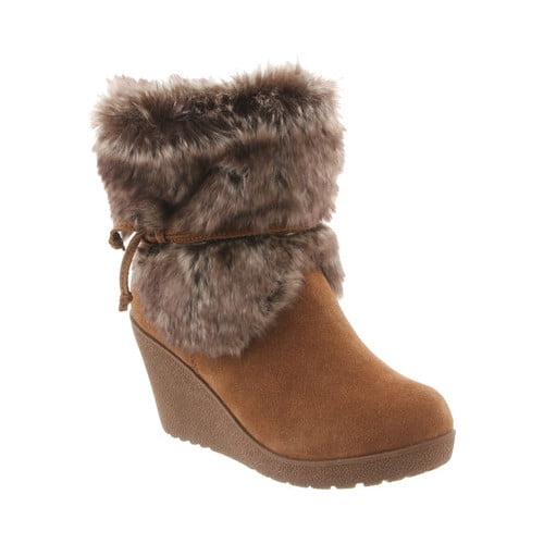 bearpaw women's britney wedge boot