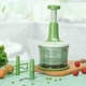 thumbnail image 4 of Large Capacity Manual Vegetable Cutter Press Multi-function Onion Ginger Garlic Seasoning Chopper Household Dumpling Filling Meat Grinder, 4 of 5