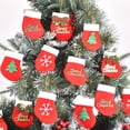 thumbnail image 2 of Injueey 16 uds. Soporte de regalo, colgador de puerta de calcetín de caramelo, bolsa de regalo, diseño bonito, atractivos patrones múltiples, Kits de decoración para fiestas Injueey HA069464-00, 2 of 6