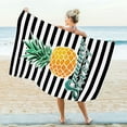 thumbnail image 3 of Beach Towel,Microfiber Beach Towel,Rectangular Beach Towel Towel Beach Mat Bath Towel Shawl Water Absorbing Portable And Drying For All Season Universal Size Large Enough 59x29.5 inch, 3 of 6