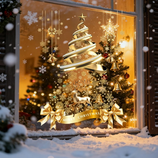 Christmas Window Stickers