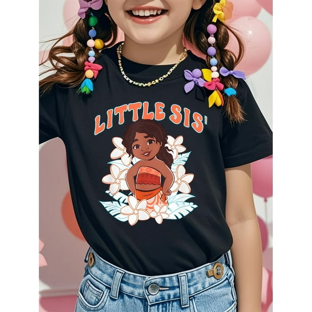 Camiseta con diseño de dibujos animados vibrante, mangas cortas, cuello redondo, algodón, ideal para uso informal de verano.