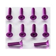 thumbnail image 6 of Aluminum Countersunk Bolt M6x(1.00mm)x25mm Pack x10, 6 of 6