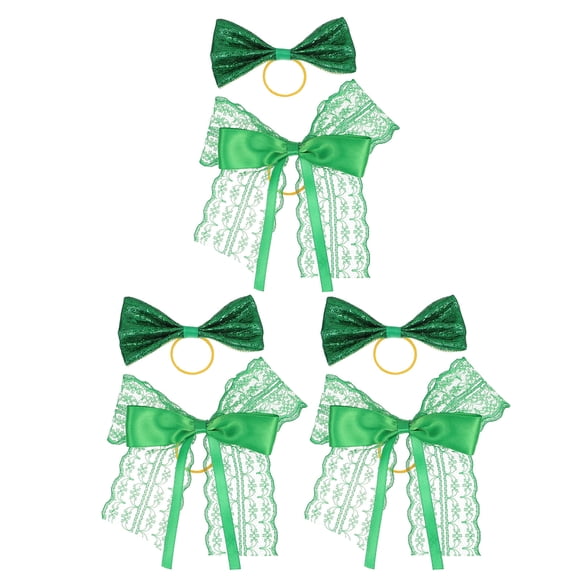 KAKOWELY 6 mini pajaritas decorativas para botellas de vino del Día de San Patricio, accesorios para decorar fiestas.