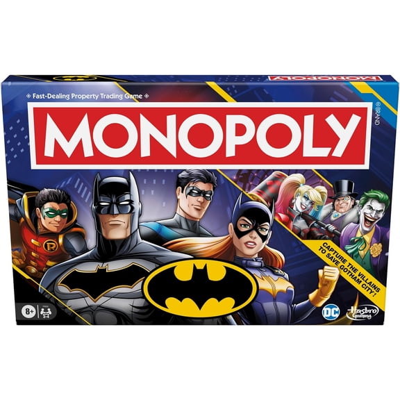 DC Batman Monopoly Board Game