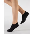 thumbnail image 5 of Calzitaly 50 DEN 6 Pairs Ankle Liner Socks, Opaque Trainer Socks In Microfiber – Unisex (USA: 5.5/9 = EU: 35/40, 2 White, 2 Black, 2 Skin), 5 of 6