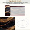 thumbnail image 4 of Lampshades 2 Pack Red Abstract Marble Burgundy Black Malachite Gold Veins Aesthetic 13"x13"x10" Light Shade for Table Lamps Floor Lamps Drum Lamp Shades Lampshade Replacement Easy Assembly, 4 of 8