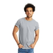 Hanes Authentic Men's Short Sleeve Crewneck T-Shirt, Big and Tall Sizes Available S-5XL