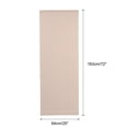thumbnail image 2 of Unique Bargains Rideau Occultant pour Porte, 25 Pieds L x 72 Pieds L Rideau de Porte pour Fenêtre Française 1 Panneau, Beige, 2 of 7