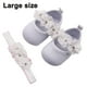 thumbnail image 2 of Zapatos de bebé niña Suela suave Floral Bebé recién nacido Mary Jane Pisos Vestidos de bautismo Zapatos Sandalias con suela Zapatos Zapatos de princesaBlanco12.5cm, 2 of 8