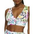 thumbnail image 1 of Anne Cole Signature Womens Petal Paisley Bralette Bikini Top Style-22MT10497 Swimsuit, 1 of 2