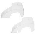 thumbnail image 4 of OULII 2Pcs Turtle Ramp Aquarium Basking Platform Stable ABS Material Transparent Design, 4 of 8