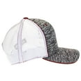 thumbnail image 5 of Ariat® Men's Heather Grey With Burgundy Embroidered Logo Hat 1504909, 5 of 5