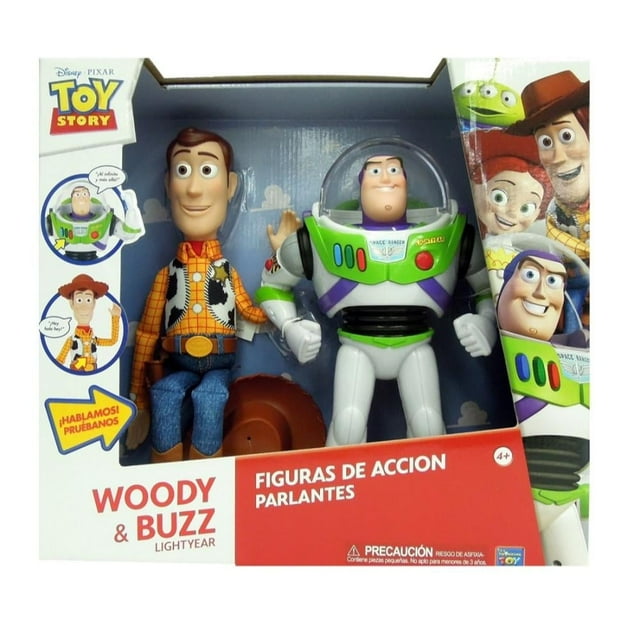 Figuras Woody y Buzz Toy Story Parlantes