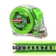 thumbnail image 1 of Cinta Métrica para Carpintería VentDepot 10mx25mm ABS y Acero al Carbono Transparente y Verde, 1 of 1