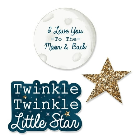 Twinkle Little Star Diy Shaped Baby Shower Or Birthday Party Cut Twinkle Little Star Diy Shaped Baby Shower Or Birthday Party Cut