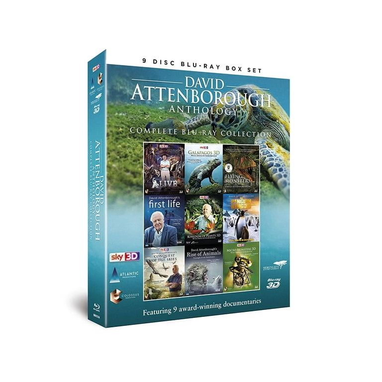 David Attenborough Anthology - Complete Blu-Ray Collection [3D Blu
