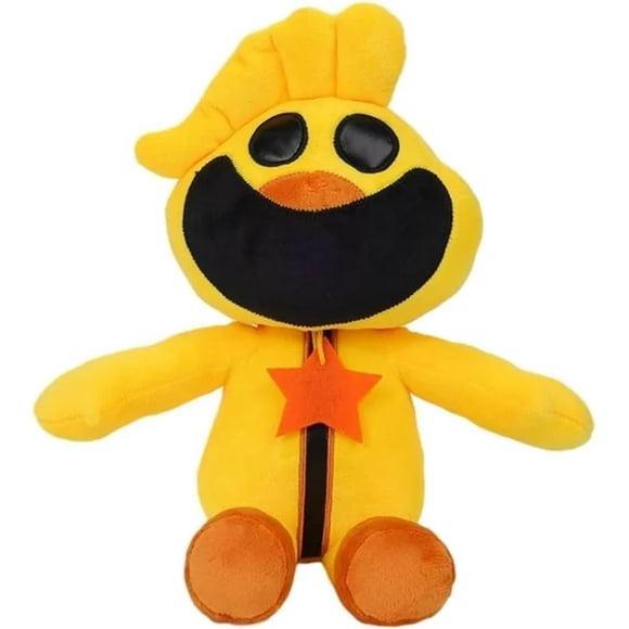 Smiling critters terrifying smiling animal series plush doll yellow bird 30cm