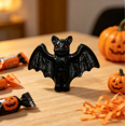 thumbnail image 5 of Halloween Bat Decoration Spooky Resin Figurine For Indoor Home Decor Shelf And Halloween Party Setup, 5 of 5