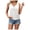 White, variant on Vedolay Womens Tops Womens Sleeveless Workout Cute Racerback Cropped Tank Tops Summer Clothes,Black S