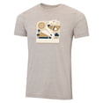 thumbnail image 2 of Men's Ahead  Cream THE PLAYERS Pelican 17th Flag Instant Classic Tri-Blend T-Shirt, 2 of 3