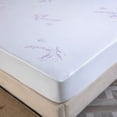 thumbnail image 4 of Bibb Home 2211FL Full Size Lavender Infused Scented Hypoallergenic Mattress Pad, White, 4 of 4