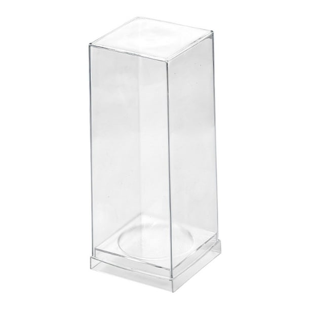 Vitrina transparente para licores, vitrina, figuras, protector multiusos para bodas S