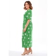 thumbnail image 3 of Woman Within Plus Size Stamped Empire Waist Dress, 3 of 5