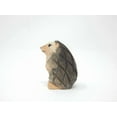 thumbnail image 5 of PURELY- Hedgehog Figurine Statue Garden Decoration Miniature Wood Forest Art Carve Small, 5 of 6