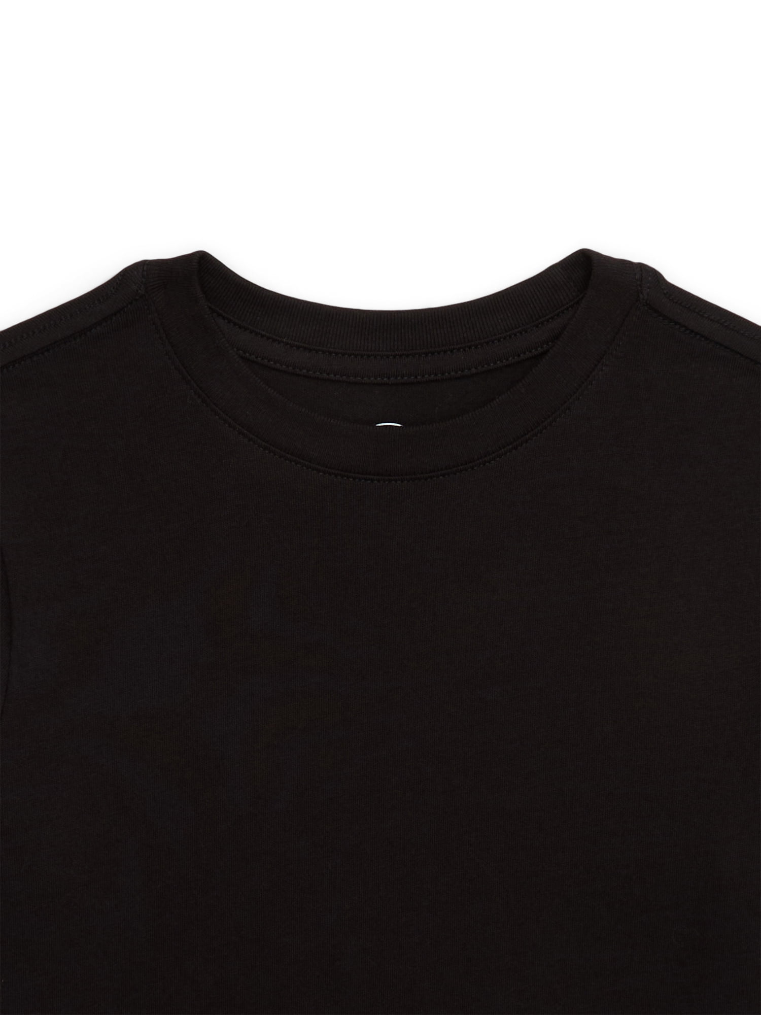 Wonder Nation Boys Kid Tough Tee with Short Sleeves, Sizes 4-18 & Husky