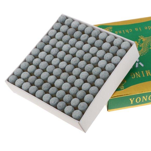 VONKY 100 Pcs pour Pointes de Queue de Billard Slip-On Bâton de Snooker 9mm Type 1