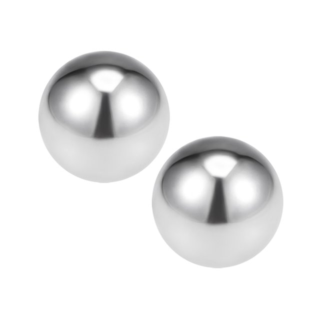Uxcell Billes de Roulement Métriques en Acier Inoxydable 304 G100, Bille Roulante de Précision 32 mm