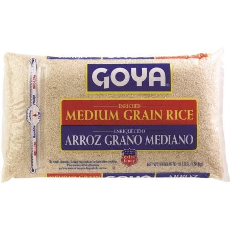 Goya Enriched Medium Grain Rice, 160 Oz