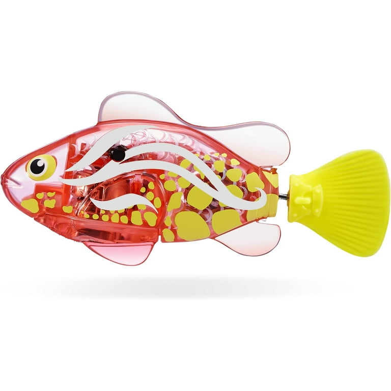Robo Alive Robo Fish Series 2 Hot Pink Pink 2 Pack Robotic Swimming Fish Water Activated Walmart