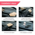 thumbnail image 5 of FOAUUH Car Dashboard Anti-Slip Rubber Pad, 10.6 x 5.9 Universal Non-Slip Car Magic Dashboard Sticky Adhesive Mat for Phones Sunglasses Keys Electronic Devices and More Use (Black/Car Texture), 5 of 6