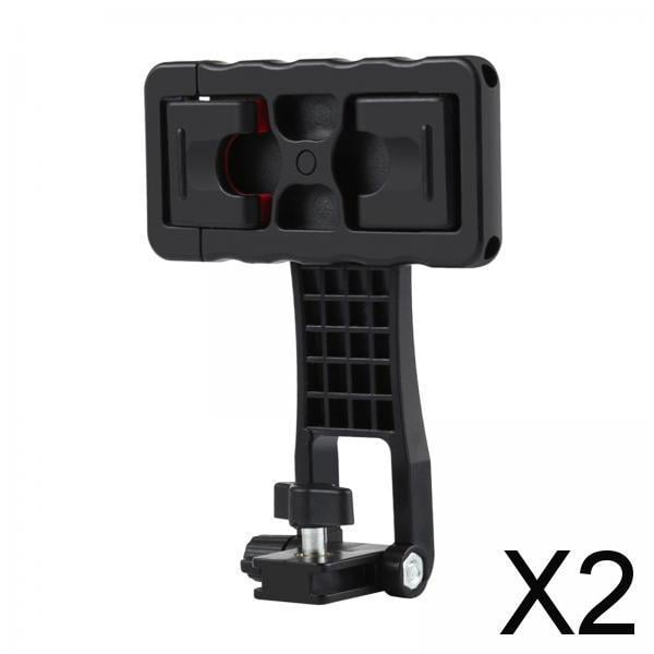 Soporte Universal para Teléfono Celular Soporte Adaptador de Trípode Clip de Montaje para Teléfono Inteligente 2 piezas