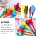 thumbnail image 2 of Shisuyan 4 Set Spoon Relay Race Toy Set Wood Relay Race for Kids Backyard Fun, 2 of 7