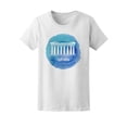 thumbnail image 2 of Athens Greece Doodle Greek T-Shirt Women -Image by Shutterstock, Female XX-Large, 2 of 4