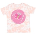 thumbnail image 3 of Inktastic Tennis Pink Ball Girls Toddler T-Shirt, 3 of 5