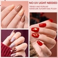 thumbnail image 4 of Set de esmaltes de uñas GELLEN Quick Dry Natural, 6 colores, rojo nude, 4 of 6