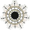 thumbnail image 3 of Eurofase Lighting - Nuvola - 74W 2 LED 2-Tier Chandelier-14.5 Inches Tall and 24, 3 of 4