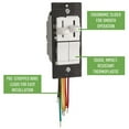 thumbnail image 7 of Legrand LSCLDC163PW Pass & Seymour Combination 450 Watt Cfl/Led Light Dimmer And 1.6A Fan, 7 of 7