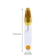 thumbnail image 3 of Ounissouiy Tijeras de costura de acero inoxidable, herramienta de recorte de tela portátil, suministros para manualidades de oficina, regalo para Artesanía Amarillo, 3 of 6