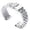 White, variant on 19cm Steel Watchband Watch Band Bracelet Wrist Strap Black Silver Polished, Folding Clasp Buckle Type