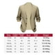 thumbnail image 2 of Trajes de hombre, bolsillos para hombre, abrigos deportivos y chaquetas de traje para fiestas. Caqui 2XL, 2 of 9