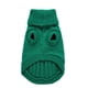 thumbnail image 3 of Xiao Hua Ropa para perros, suave, gruesa y cálida, suéter de invierno para cachorros (verde oscuro, XL), 3 of 4