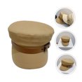 thumbnail image 4 of LULULION Stylish Lady Beret Hat in Khaki Polyester Cotton for Casual and Decor Use, 4 of 8