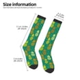 thumbnail image 5 of Haiem Pineapples1 Socks, Funny Novelty Crazy Design Cotton Socks Sports Socks Knee High Socks For Men, Women,1Pairs - Gift For Working Friends, 5 of 9