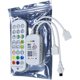 thumbnail image 5 of Control remoto IR de 24 teclas y controlador Blutooth IR blanco para tira de LED RGB, cinta de luz SMD 5050, 5 of 5