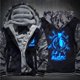 thumbnail image 1 of Naruto Itachi Akatsuki Print Winter Hoodie Cloud Symbol Hooded Pullover Sweatshirt Harajuku Warm Fleece Clothing4XL Gao Jinjia LED, 1 of 2